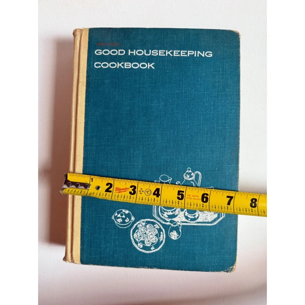 Vintage 1963 The New Good Housekeeping Cookbook Dorothy B Marsh Hardcover Teal
